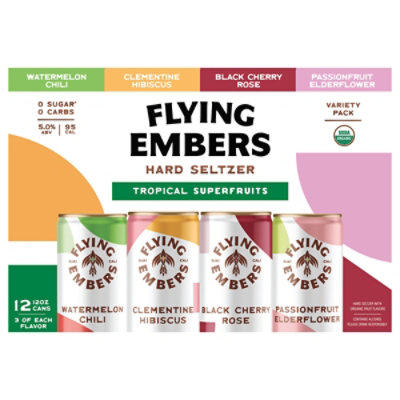 Flying Embers Hrd Seltzer Vrty Pk Cns - 12-12 FZ
