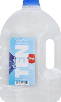 Ten Water Water Spring Alkaline Gallon - 128 FZ