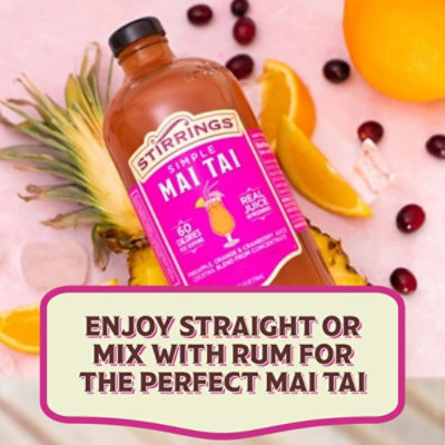 Stirrings Mai Tai Cocktail Mix - 750 Ml - Image 3