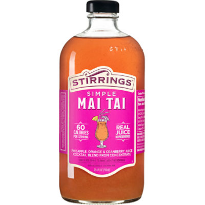 Stirrings Mai Tai Cocktail Mix - 750 Ml - Image 1