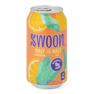 Swoon Lemonade Half Tea Zero Sugar - 12 FZ - Image 1