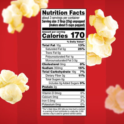 Orville Redenbacher's Movie Theater Butter Popcorn Tub - 3.9 Oz - Image 3