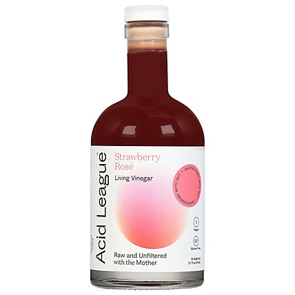 Acid League Vinegar Strawberry Rose - 12.7 FZ - Image 2