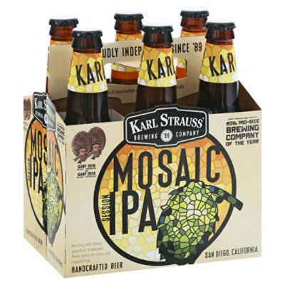 Karl Strauss Mosaic Session Ipa In Bottles - 6-12 FZ