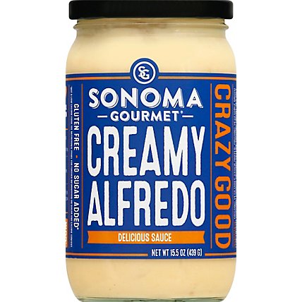 Sonoma Gourmet Pasta Sauce Creamy Alfredo - 15.5 Oz - Image 2