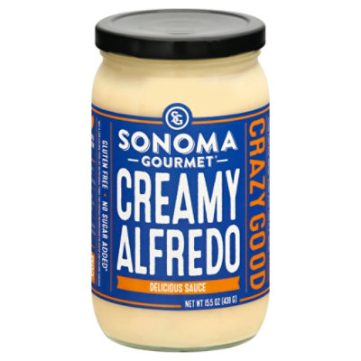 Sonoma Gourmet Pasta Sauce Creamy Alfredo - 15.5 Oz