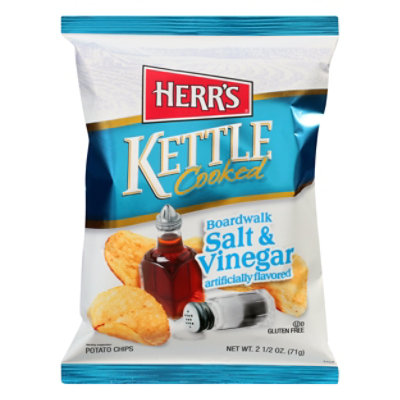 Herrs Kettle Cooked Salt & Vinegar - 2.5 OZ - Image 3