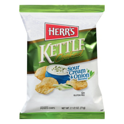 Herrs Kettle Cooked Sour Cream & Onion - 2.5 OZ - Image 3