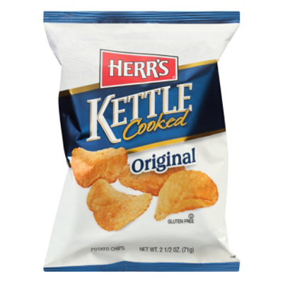 Herr's Kettle Cooked Original - 2.5 OZ - Image 3