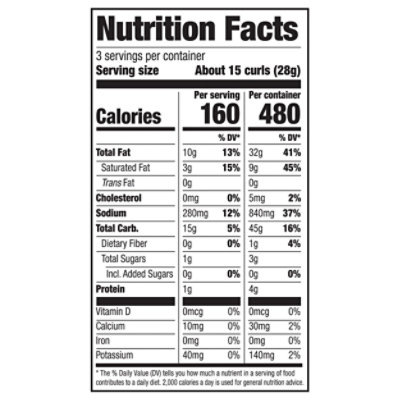 Herrs Cheese Curls - 3 OZ - Image 3