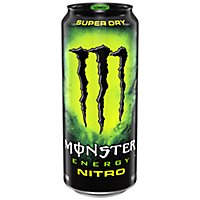 Monster Energy Nitro Super Dry Energy Drink - 16 Fl. Oz. - Image 1