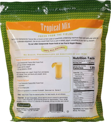 Campoverde Tropical Mix - 3 LB - Image 5