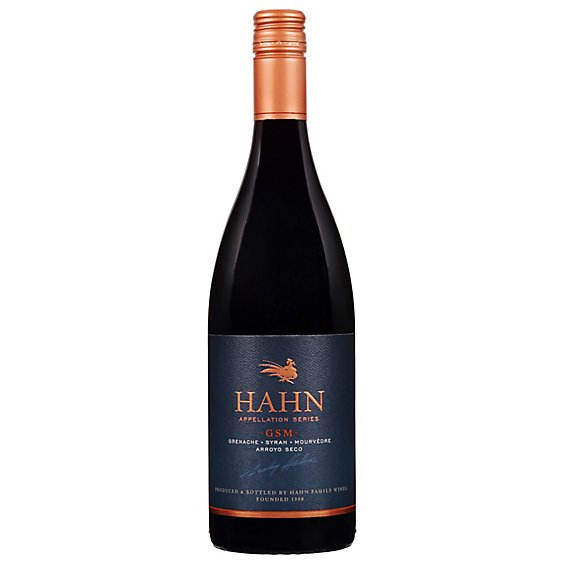 Hahn Arroyo Seco Gsm Red Blend Wine - 750 ML
