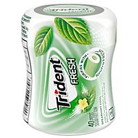 Trident Fresh Gum Spearmint Sugar Free - 40 CT - Image 2