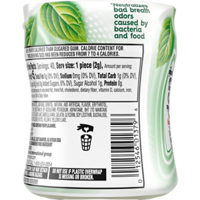 Trident Fresh Gum Spearmint Sugar Free - 40 CT - Image 2