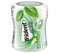 Trident Fresh Gum Spearmint Sugar Free - 40 CT
