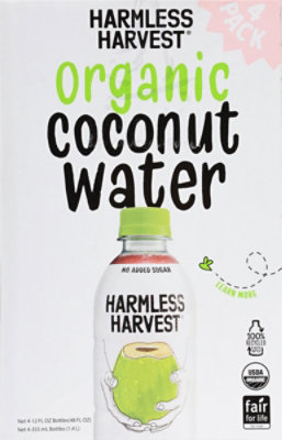 Harmless Harvest Organic Coconut Water Pack - 4-12 Fl. Oz. - Image 6