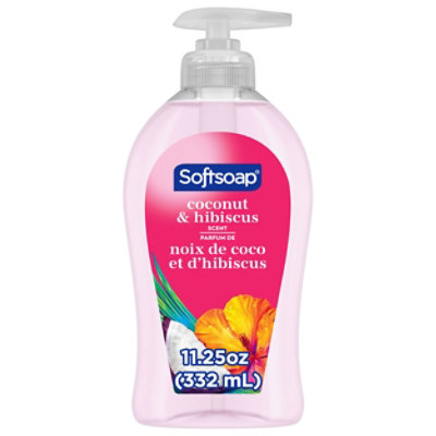 Softsoap Hydrating Liquid Hand Soap Coconut & Hibiscus - 11.25 Fl. Oz. - Image 1