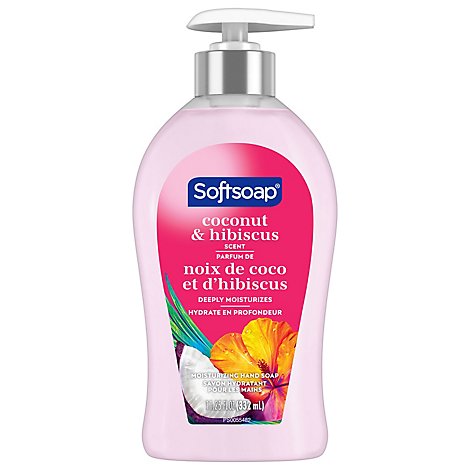 Softsoap Hydrating Liquid Hand Soap Coconut & Hibiscus - 11.25 Fl. Oz.