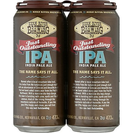 Kern River Just Outstanding Ipa In Cans - 4-16 FZ - Image 4