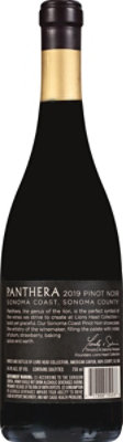 Hess Panthera Sonoma Coast Pinot Noir Wine - 750 ML - Image 3