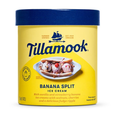 Oregon Dark Cherry Ice Cream - Tillamook