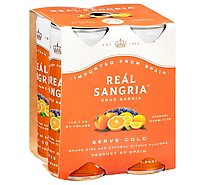 Real Sangria Red Can Wine - 4-250 ML