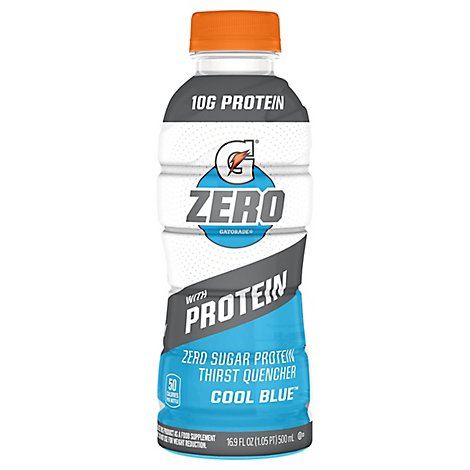Gatorade Zero Zero Sugar Thirst Quencher Cool Blue 16.9 Fl Oz Bottle - 16.9 OZ