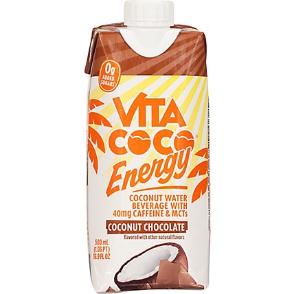 Vita Coco Boosted Coconut Water Chocolate - 500 Ml - Image 2