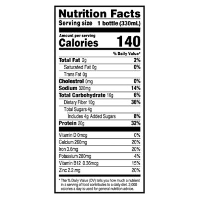 Evolve Plant Based Protein Shake Double Chocolate Natural Flavored - 11.16 FZ - Image 4