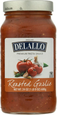 DeLallo Marinara Roasted Garlic Marinara Sauce - 24 Oz - Image 2