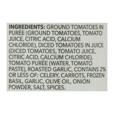 DeLallo Marinara Roasted Garlic Marinara Sauce - 24 Oz - Image 5