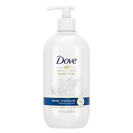 Dove Deep Moisture Gel Hand Wash - 13.5 FZ - Image 2