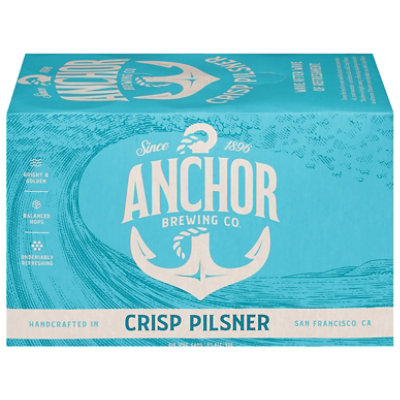 Anchor Crisp Pilsner In Cans - 6-12 FZ