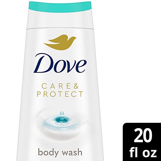 Dove Care and Protect Antibacterial Body Wash - 20 Oz