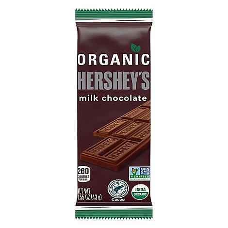 Hersheys Organic Milk Chocolate - 1.55 OZ