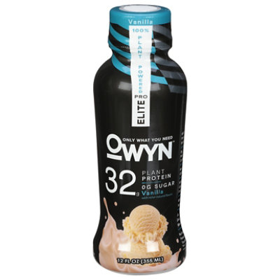 Owyn Plant Protein Rtd Elite Vanilla - 12 FZ