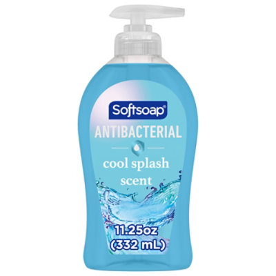 Softsoap Antibacterial Liquid Hand Soap Pump Clean & Protect Cool Splash - 11.25 Fl. Oz. - Image 1