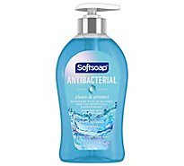 Softsoap Antibacterial Liquid Hand Soap Pump Clean & Protect Cool Splash - 11.25 Fl. Oz.