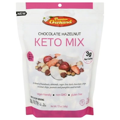 Premium Orchard Keto Mix Chocolate Hazelnut - 13 OZ - Image 3