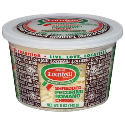 Locatelli Shredded Pecorino Romano Cheese - 5 Oz - Image 3
