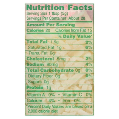 Locatelli Shredded Pecorino Romano Cheese - 5 Oz - Image 4