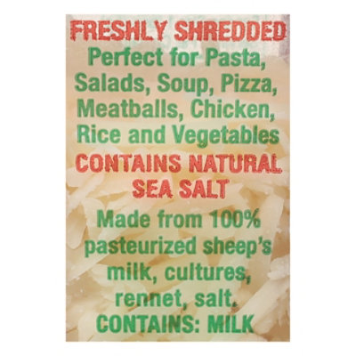 Locatelli Shredded Pecorino Romano Cheese - 5 Oz - Image 5