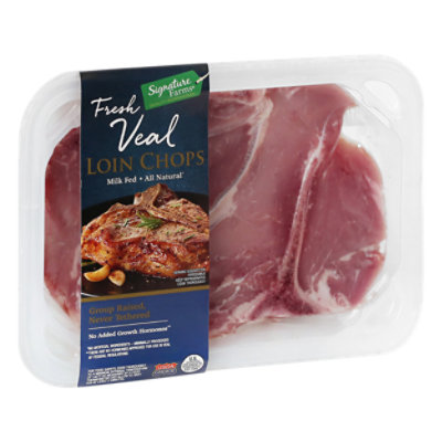 Signature Farms Veal Loin Chops B/i - 1 Lb - Image 1