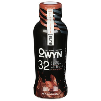 Owyn Plant Protein Rtd Elite Chocolate - 12 FZ - Image 3