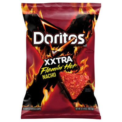 DORITOS Tortilla Chips Xxtra Flamin Hot Nacho - 9.25 OZ - Image 3