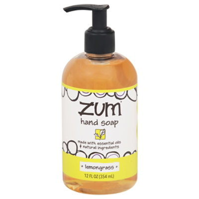 Zum Lemongrass Liquid Hand Soap - 12 FZ - Image 3