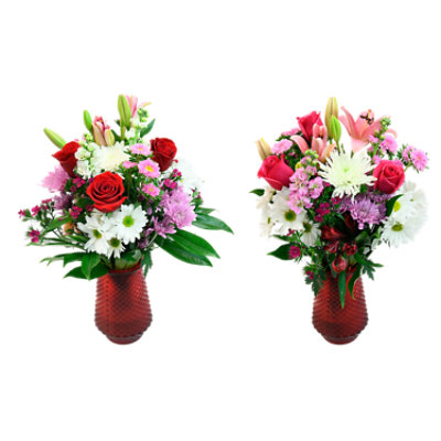 Arrangement In Cupids Arrow Vase - Each - Image 1