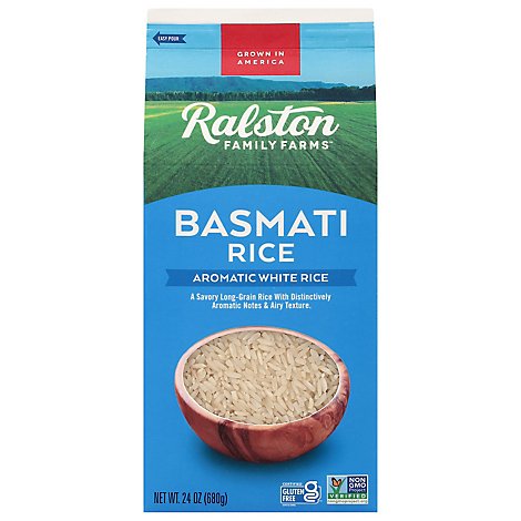 Ralston Family Farms Rice White Basmati - 24 OZ