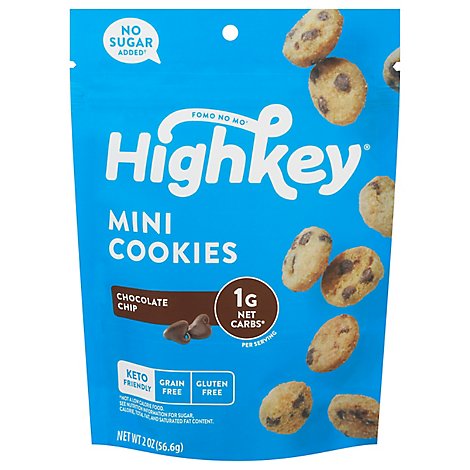 High Key  - Keto Cookies - Chocolate Chip - 2 OZ